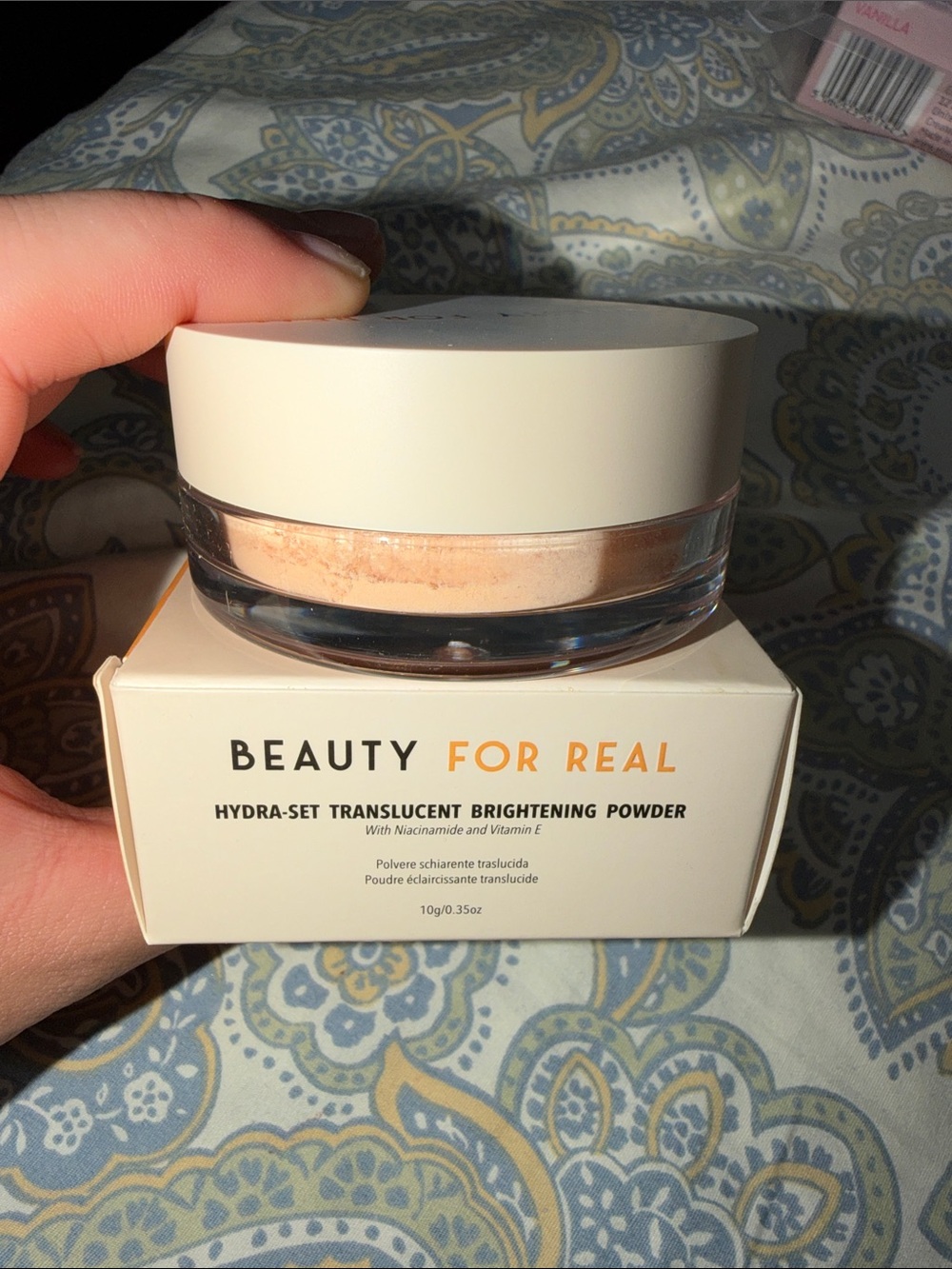 Hydra-Set Translucent Brightening Powder - Light Beige